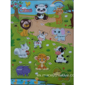 24 PCS WOOD JIGSAW Puzzle